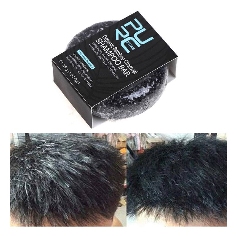 Purc Black Shampoo Escurecedor Cabelo E Barba